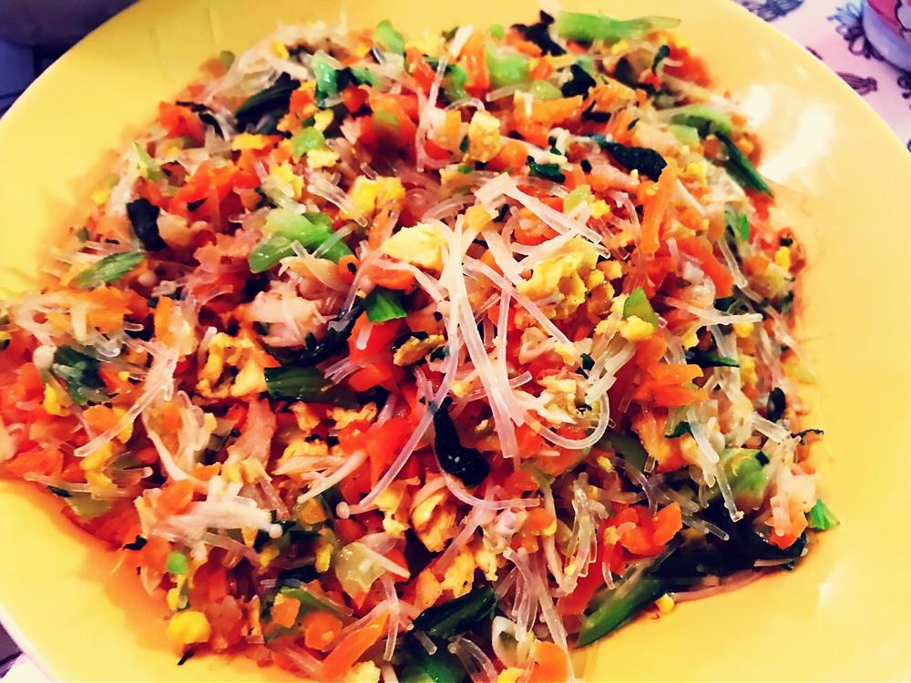 糙米薄皮菜团子