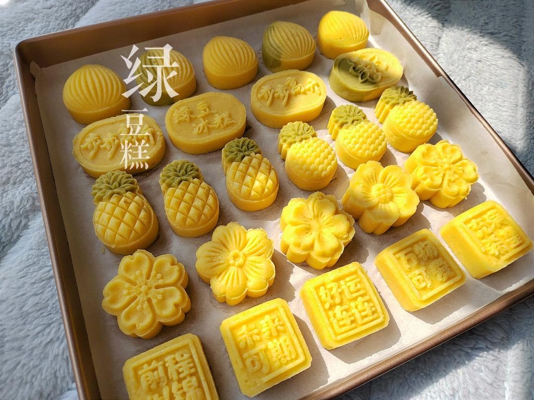 清凉解暑的绿豆糕