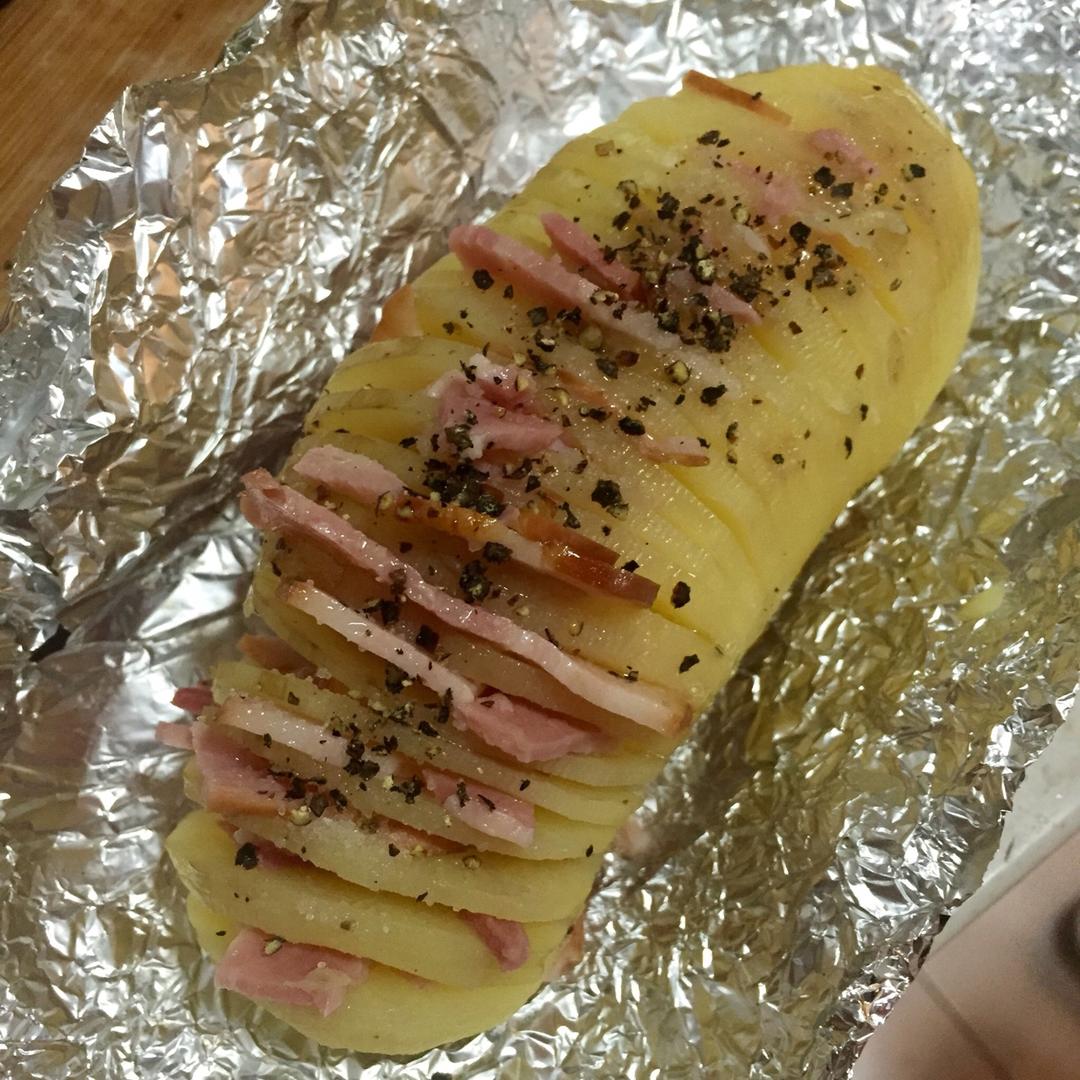 培根风琴烤土豆