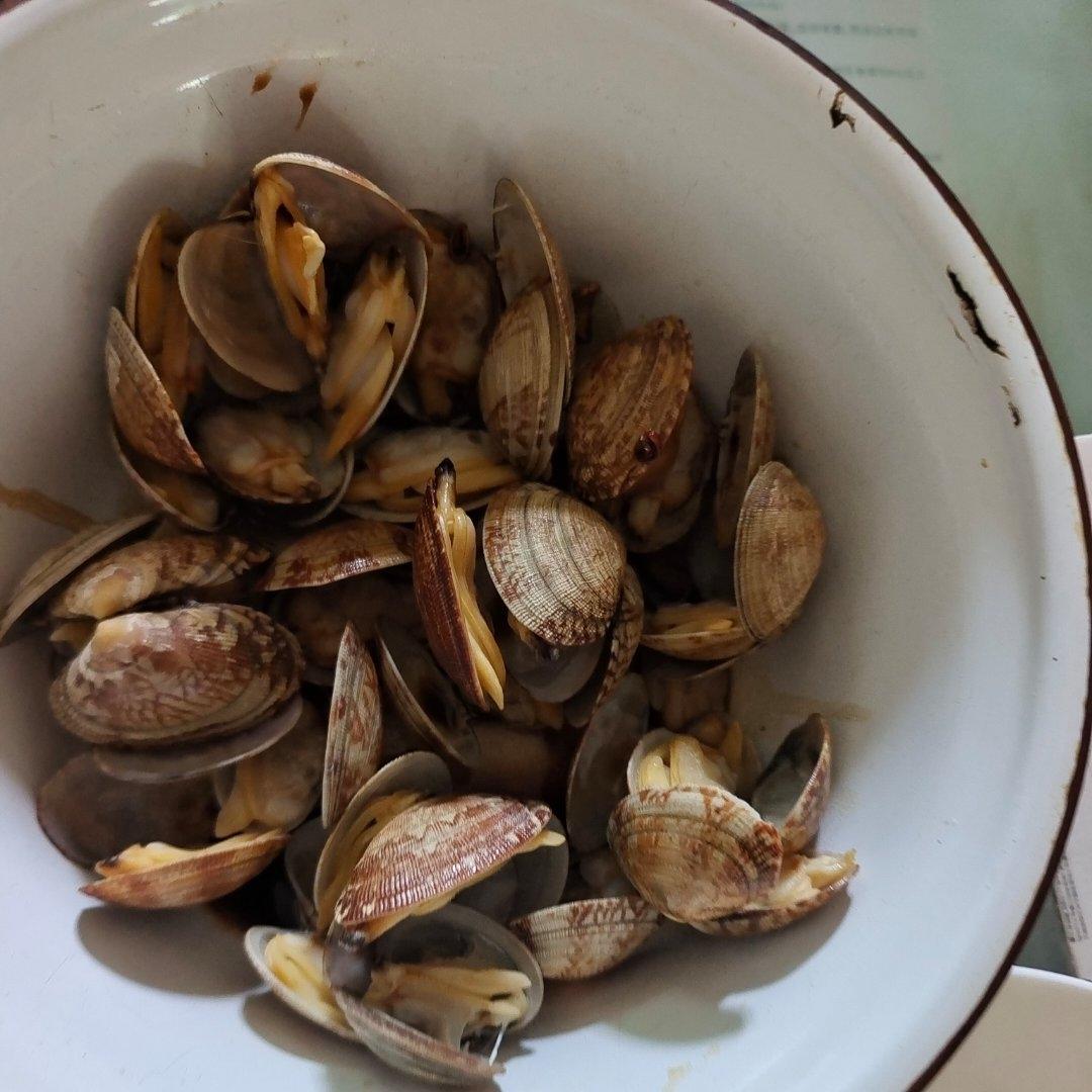 5分钟快手菜❗️秒杀路边摊爆炒花甲～好吃到爆