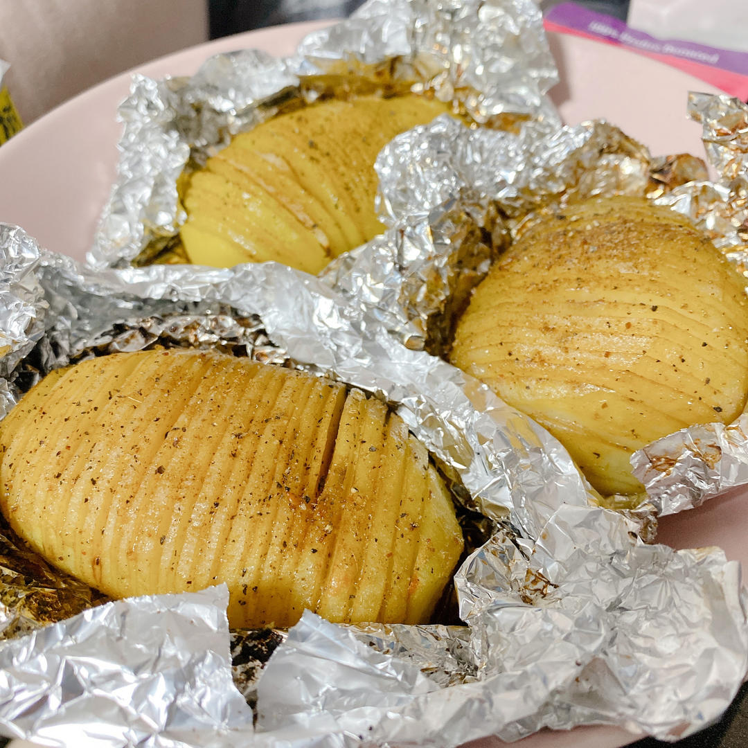 你们千万不要学我这样做‼️风琴土豆好吃停不下来