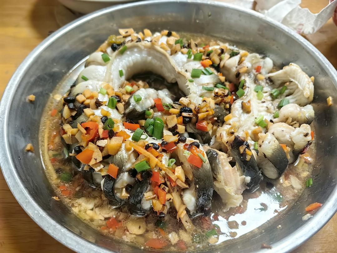 清蒸白鳝豆豉