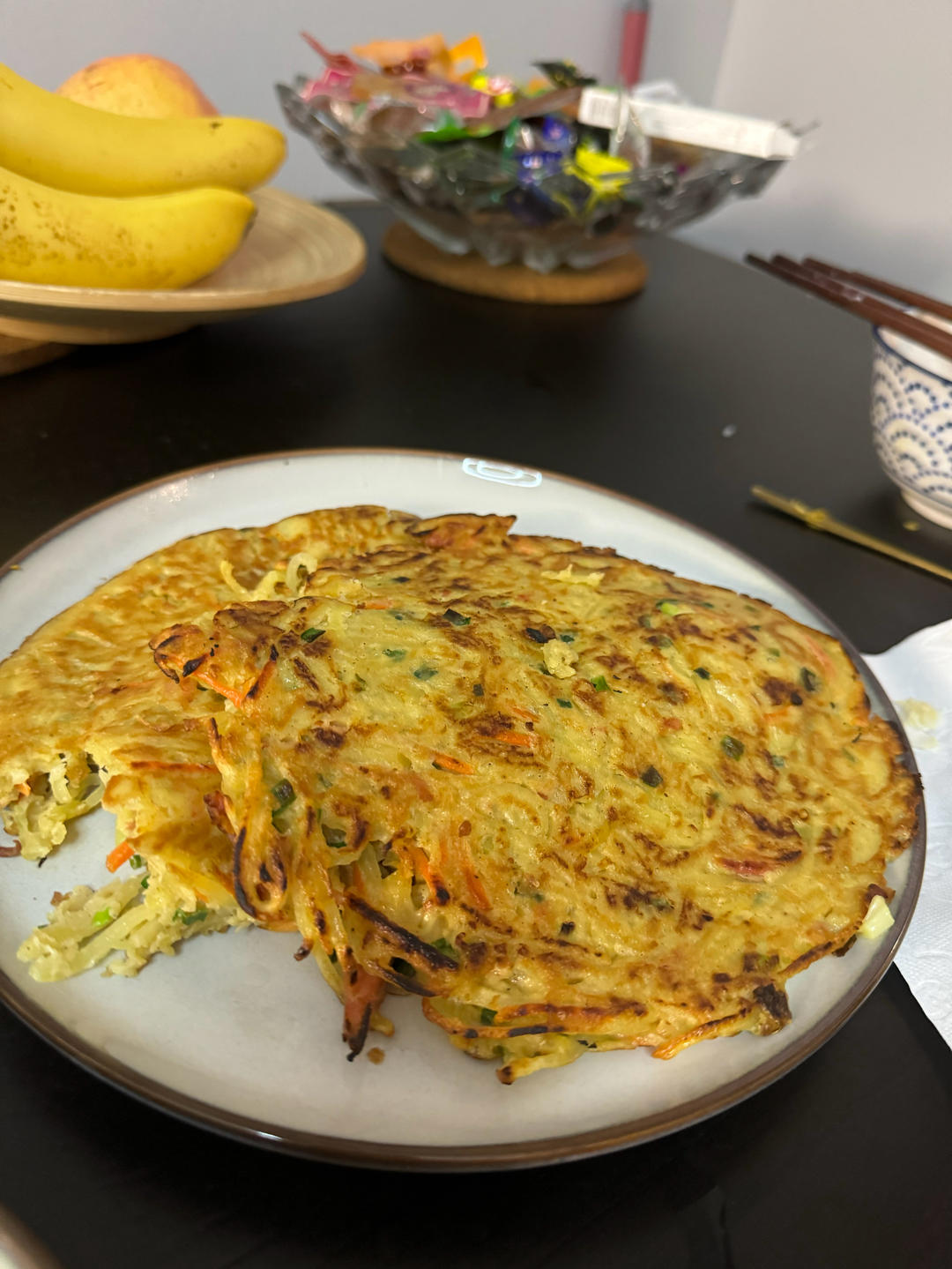 土豆饼(土豆胡萝卜丝饼)