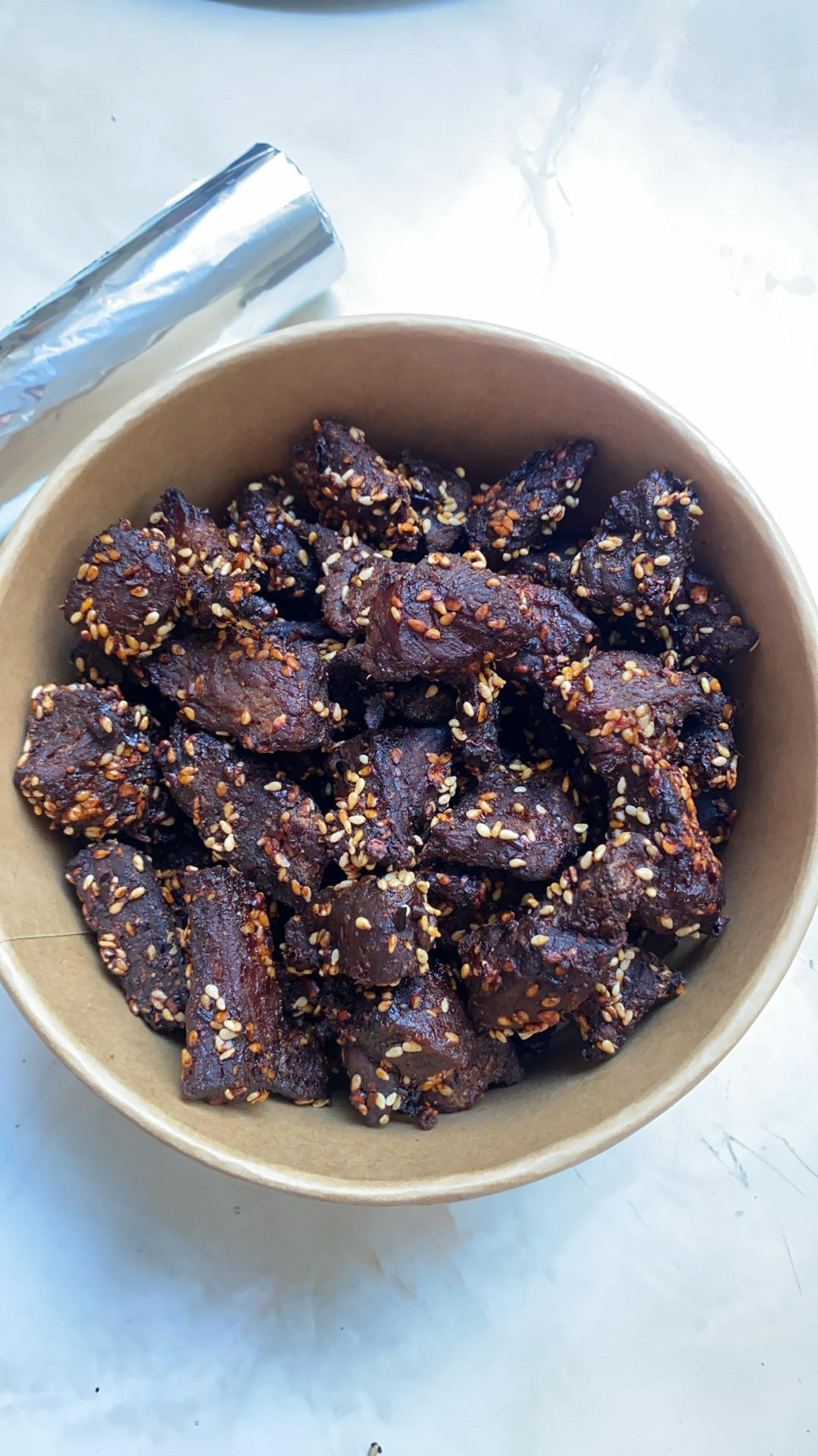 ♨️空气炸锅版手撕牛肉干