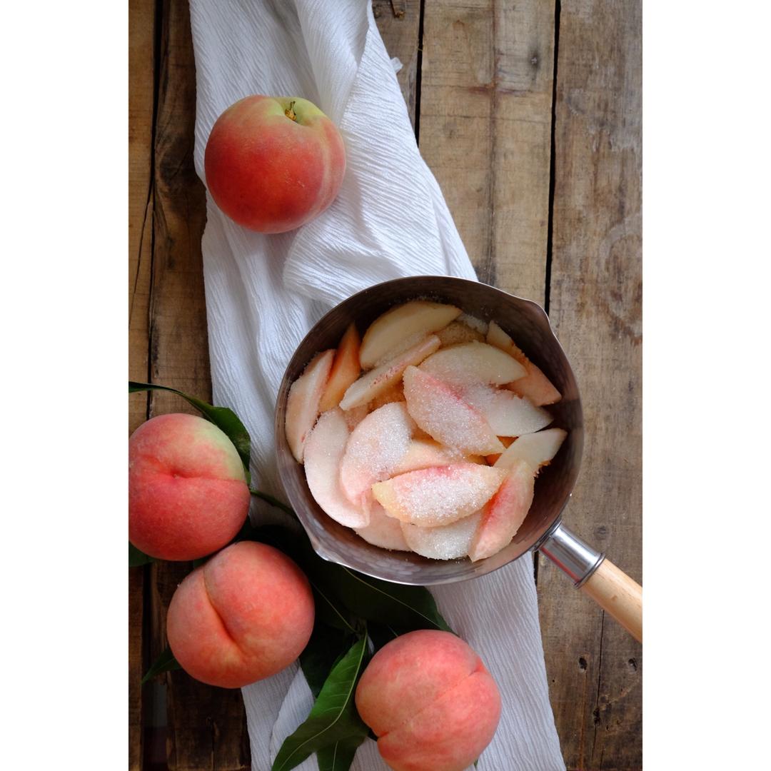 大颗果肉水蜜桃果酱