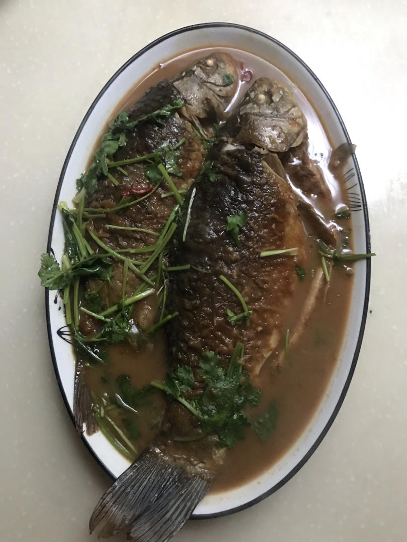 财哥lc做的家常炖鱼