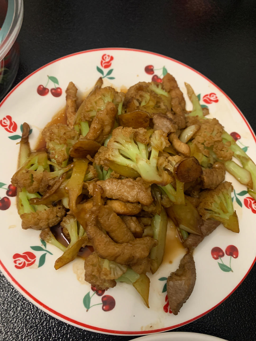 老丁的私房菜-干锅花菜