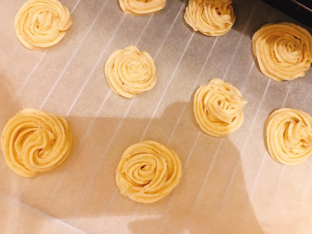 零失败花纹超级立体的黄油曲奇