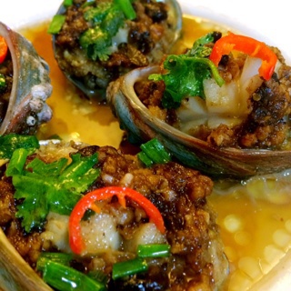 豆豉蒸小鲍鱼