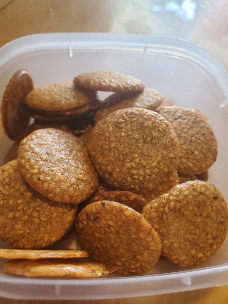 芝麻薄饼-快速消耗蛋白