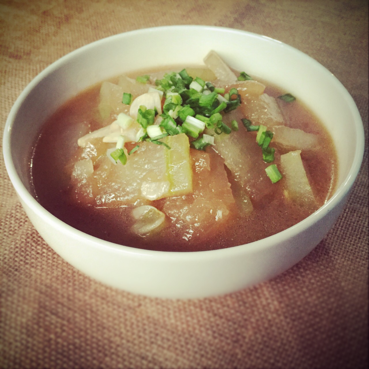 蚝油焖冬瓜