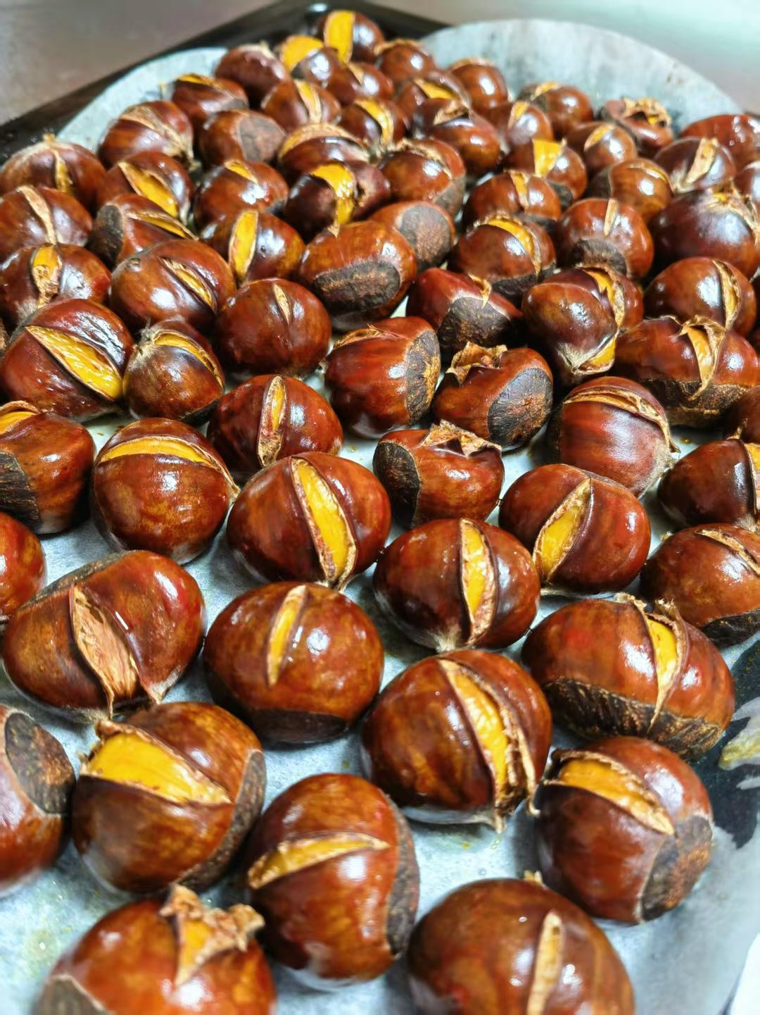 ‼️香甜软糯‼️轻松好剥㊙️烤箱版糖炒栗子