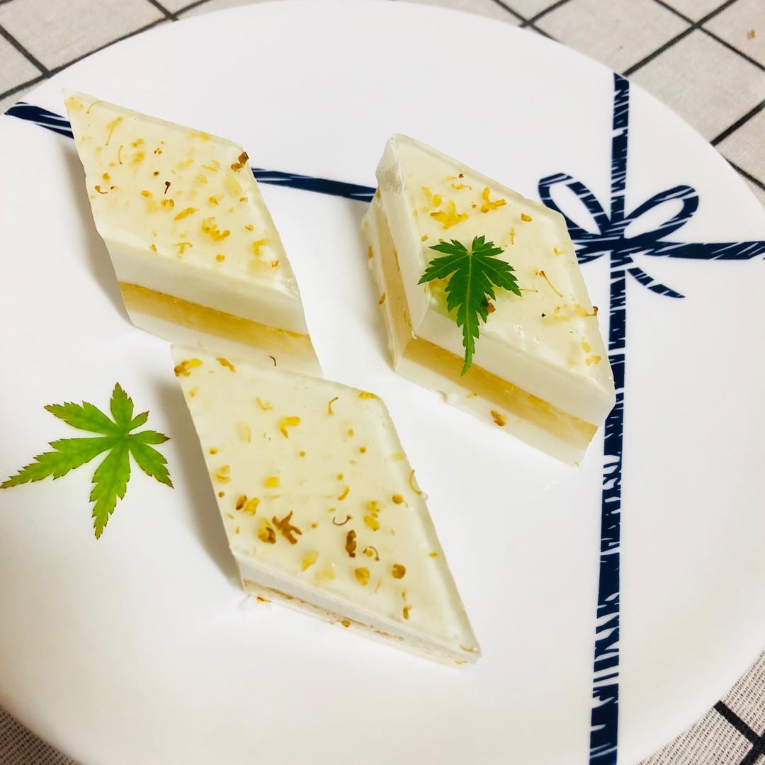 【椰汁桂花糕】