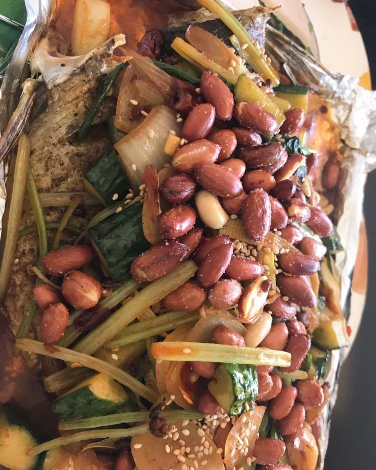 模仿成都滋味烤鱼的…烤鱼