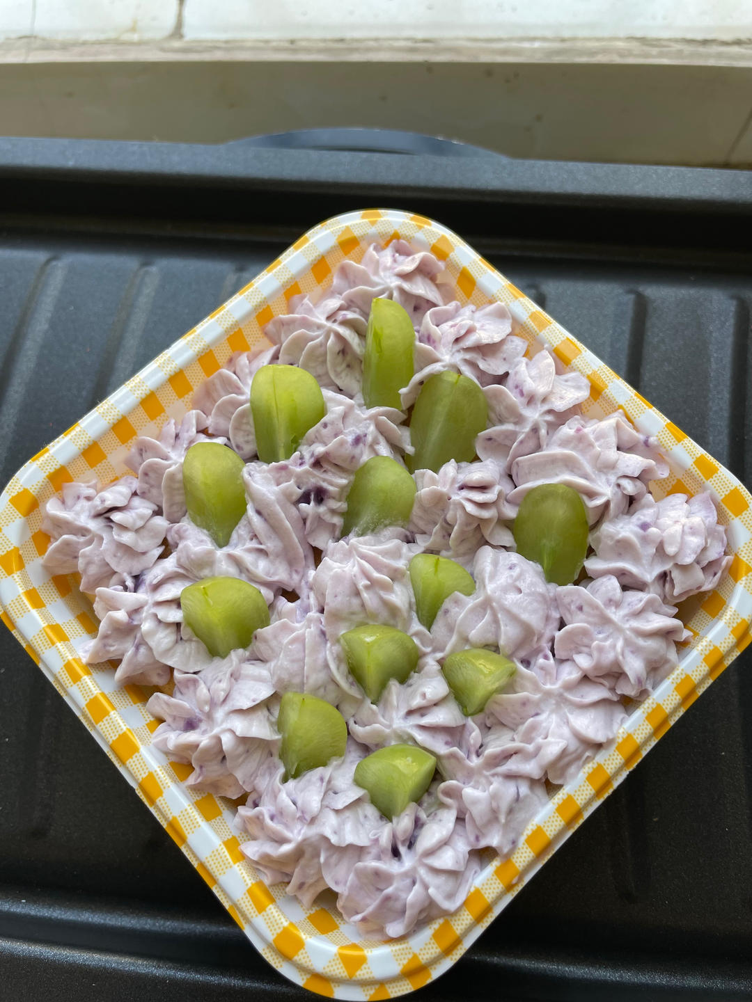 芋泥奶油盒子蛋糕