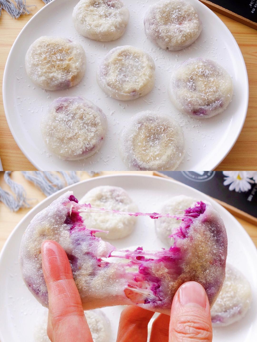 97能拉丝的紫薯年糕7515糯叽叽7515好吃不长胖7515的