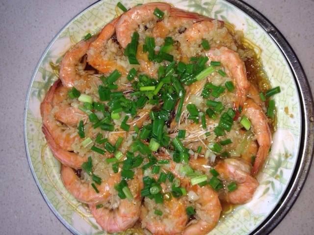 蒜蓉粉丝蒸大虾