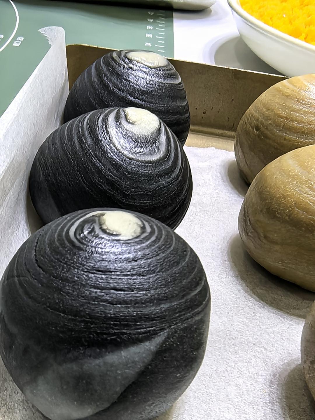 蛋黄酥 ｜4种口味螺旋酥｜详细教程