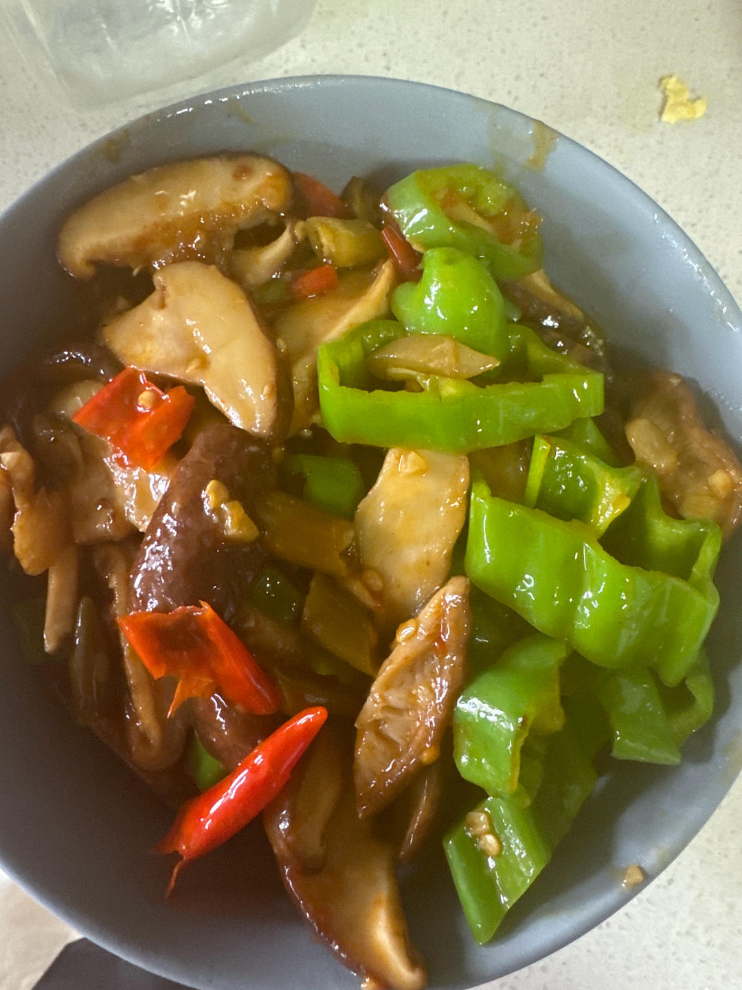 香菇这样炒比肉都好吃😋素炒香菇