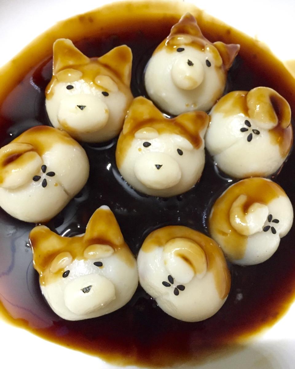 柴犬汤圆（豆腐版）