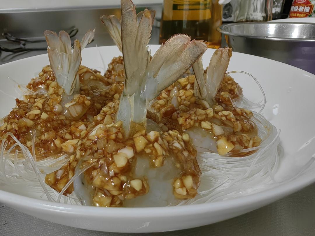 蒜蓉粉丝凤尾虾【东菱百味佐料机】