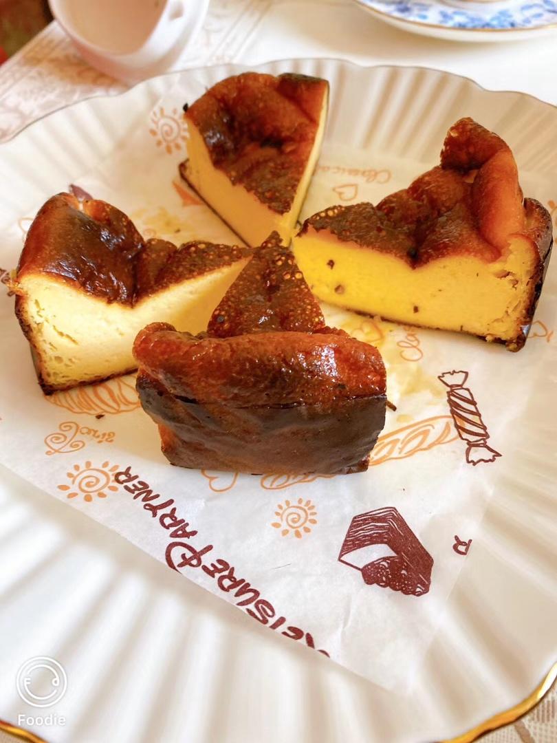 巴斯克式芝士蛋糕（小美版）简单到想哭