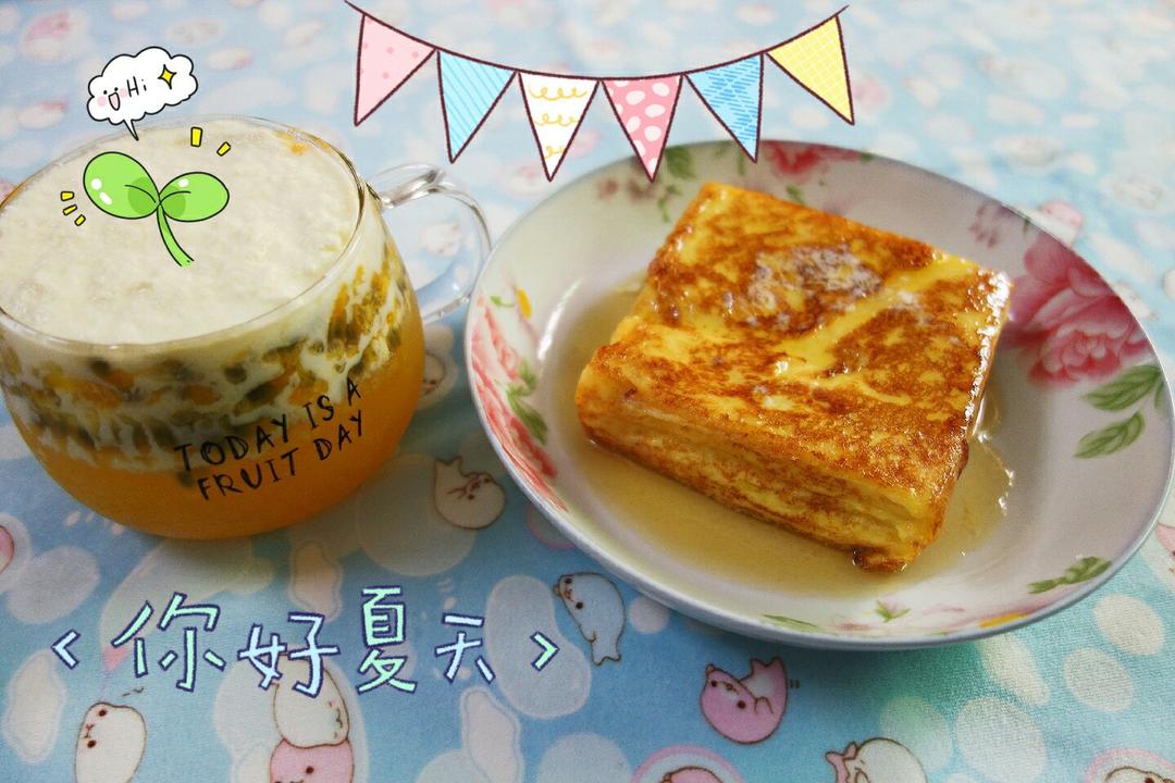 夏日水果茶公式（附奶盖做法）