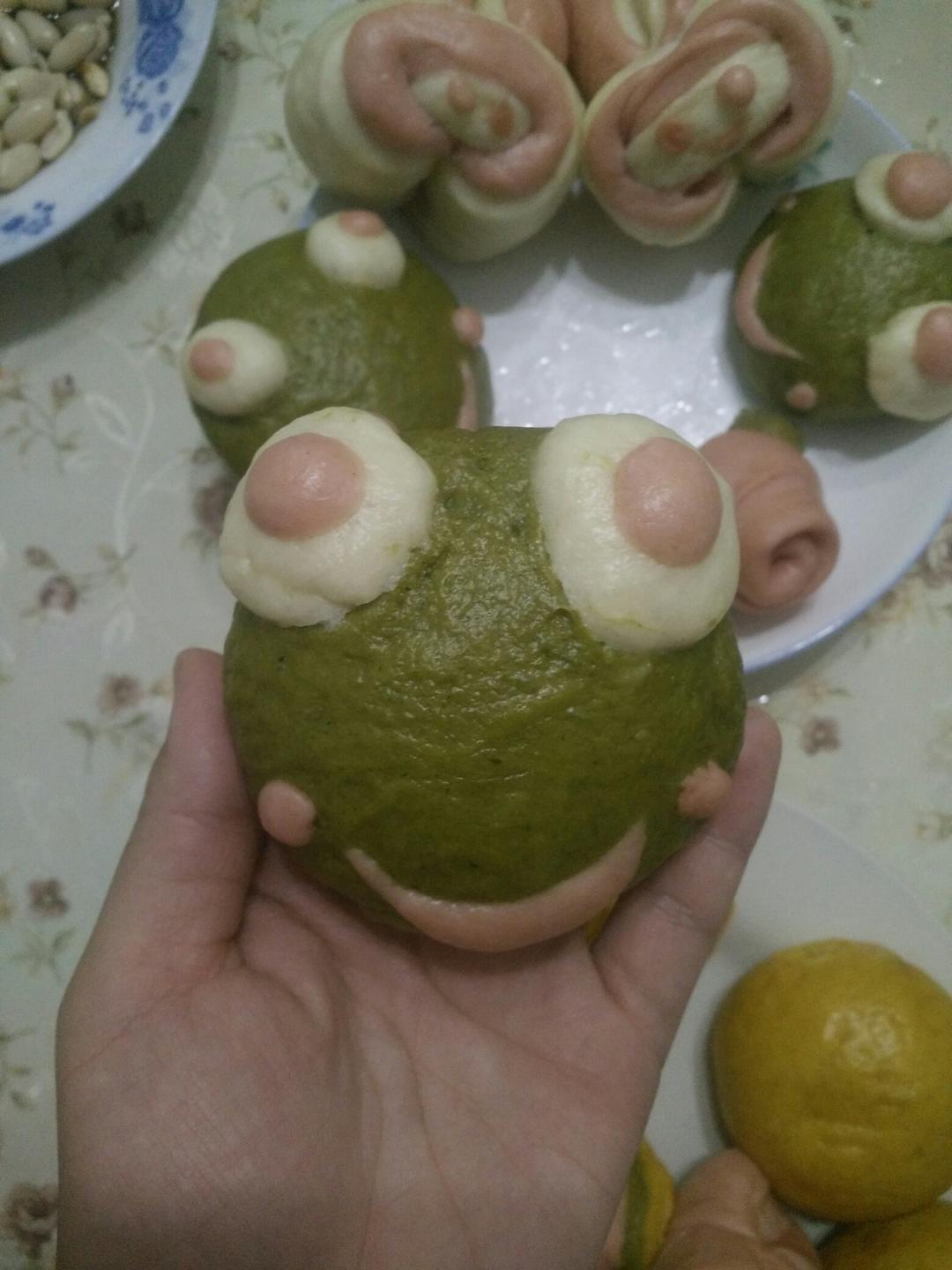 奶香青蛙馒头