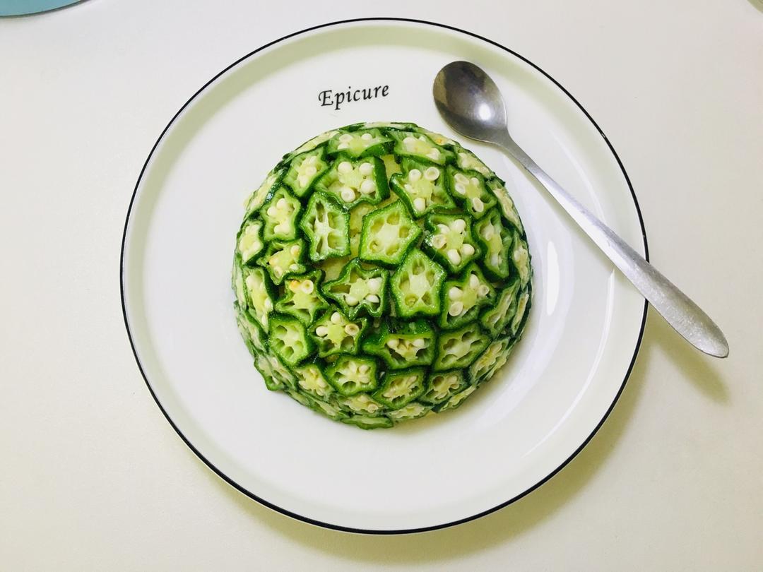土豆泥秋葵