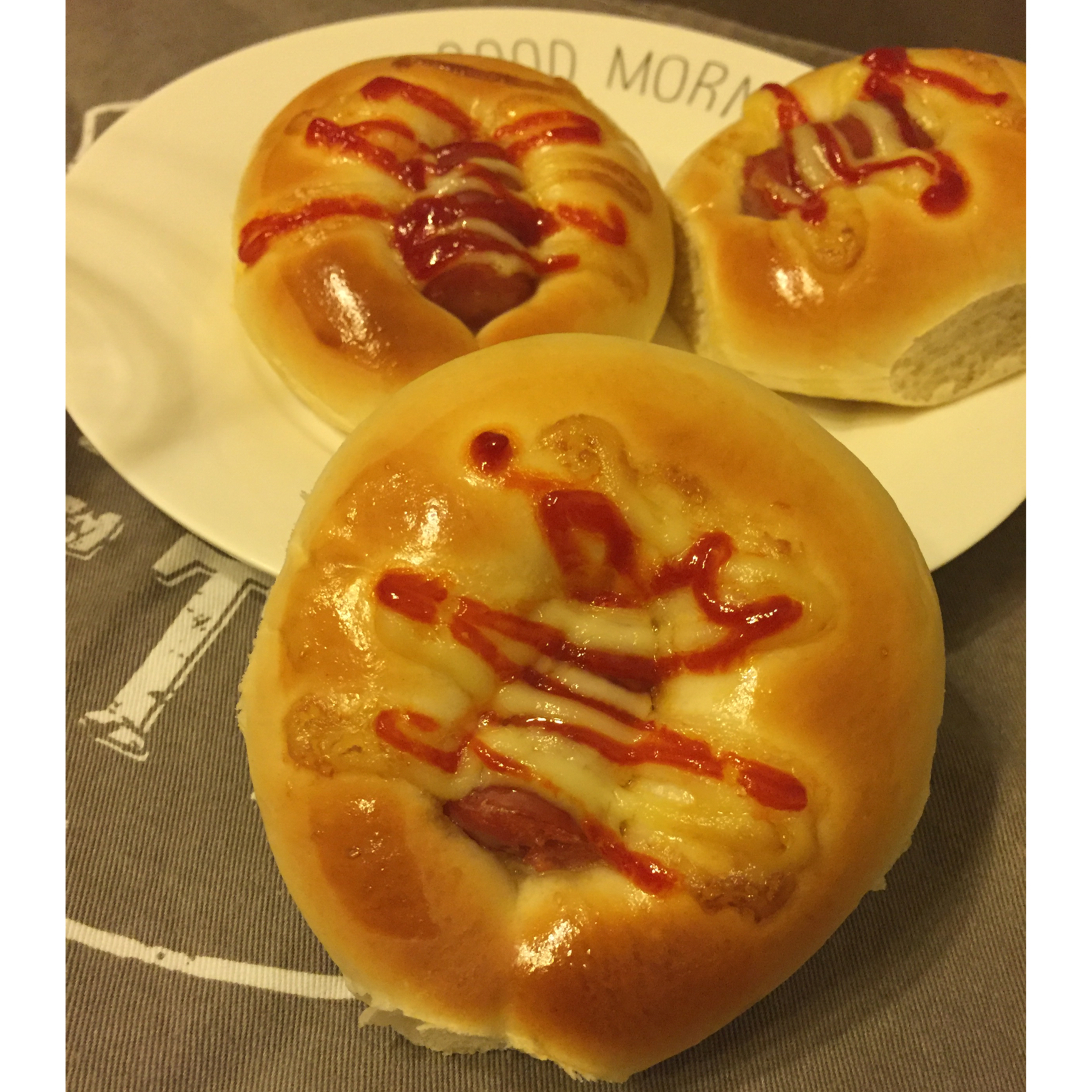 肠仔包---QQ软软的早餐包