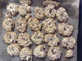 牛奶蔓越莓曲奇