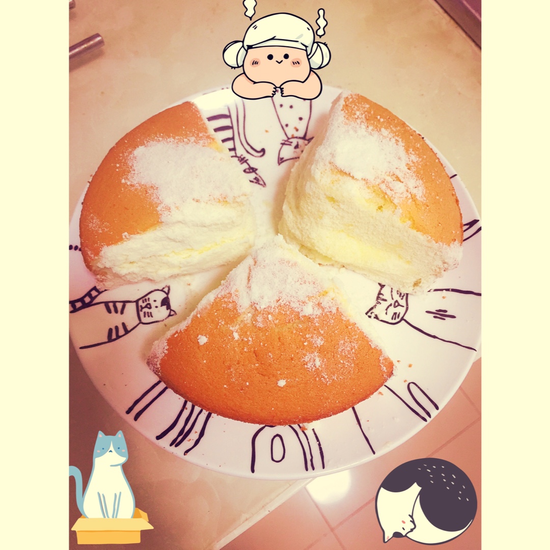 奶酪海绵蛋糕<超红奶酪包的软妹!>