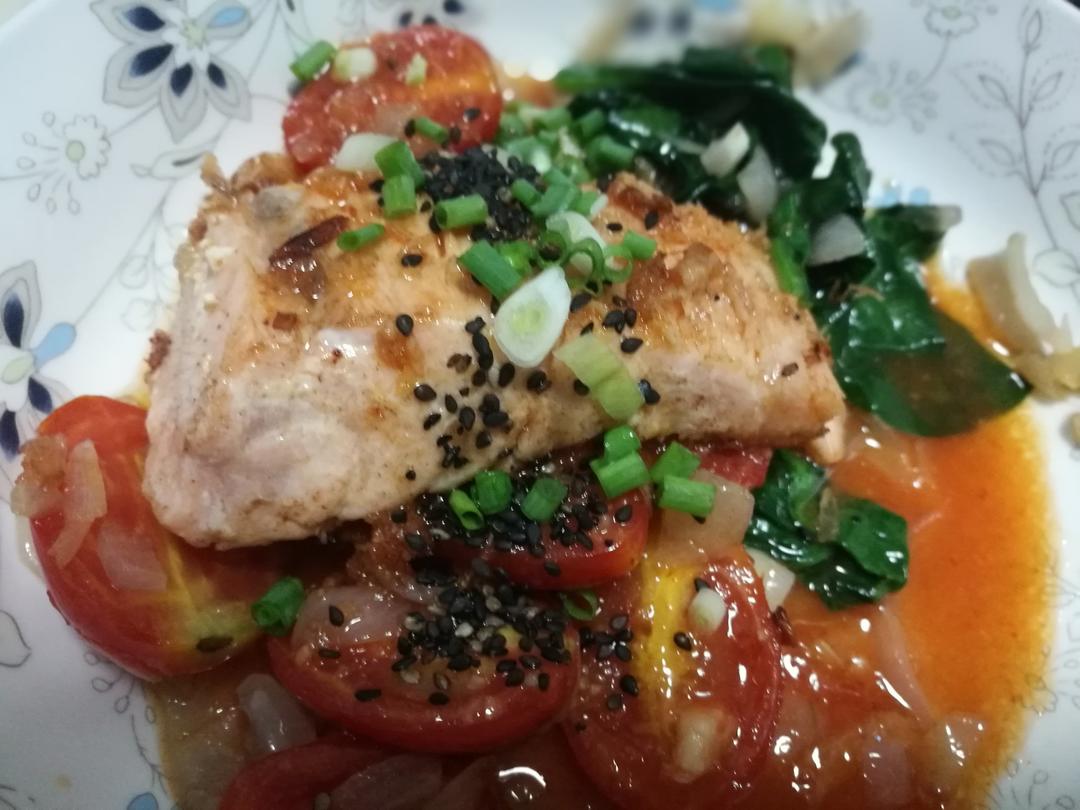 姜汁蜂蜜三文鱼【食材包操作说明】