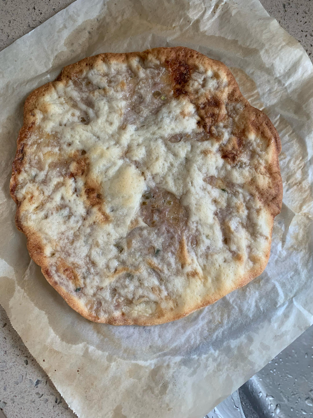 烤箱版鲜肉锅盔