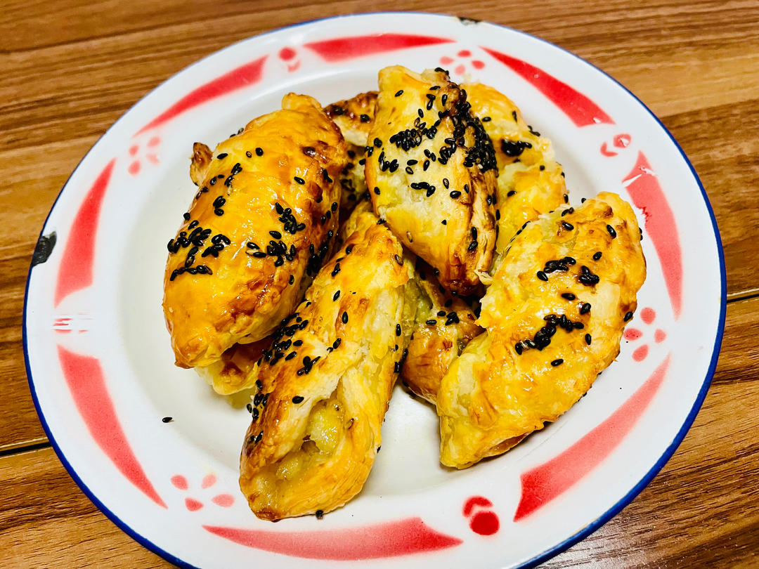 简易版蛋挞皮香蕉派