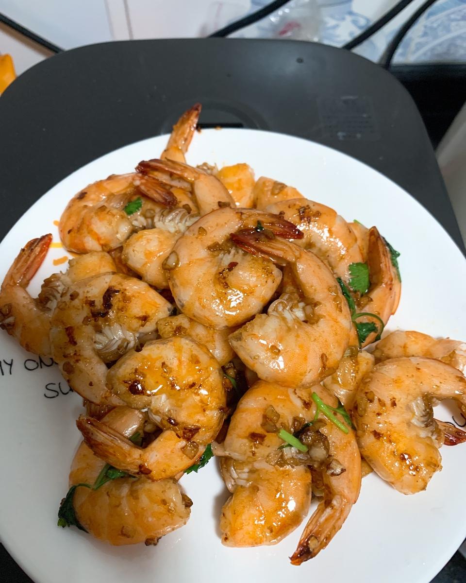 蒜蓉炒大虾