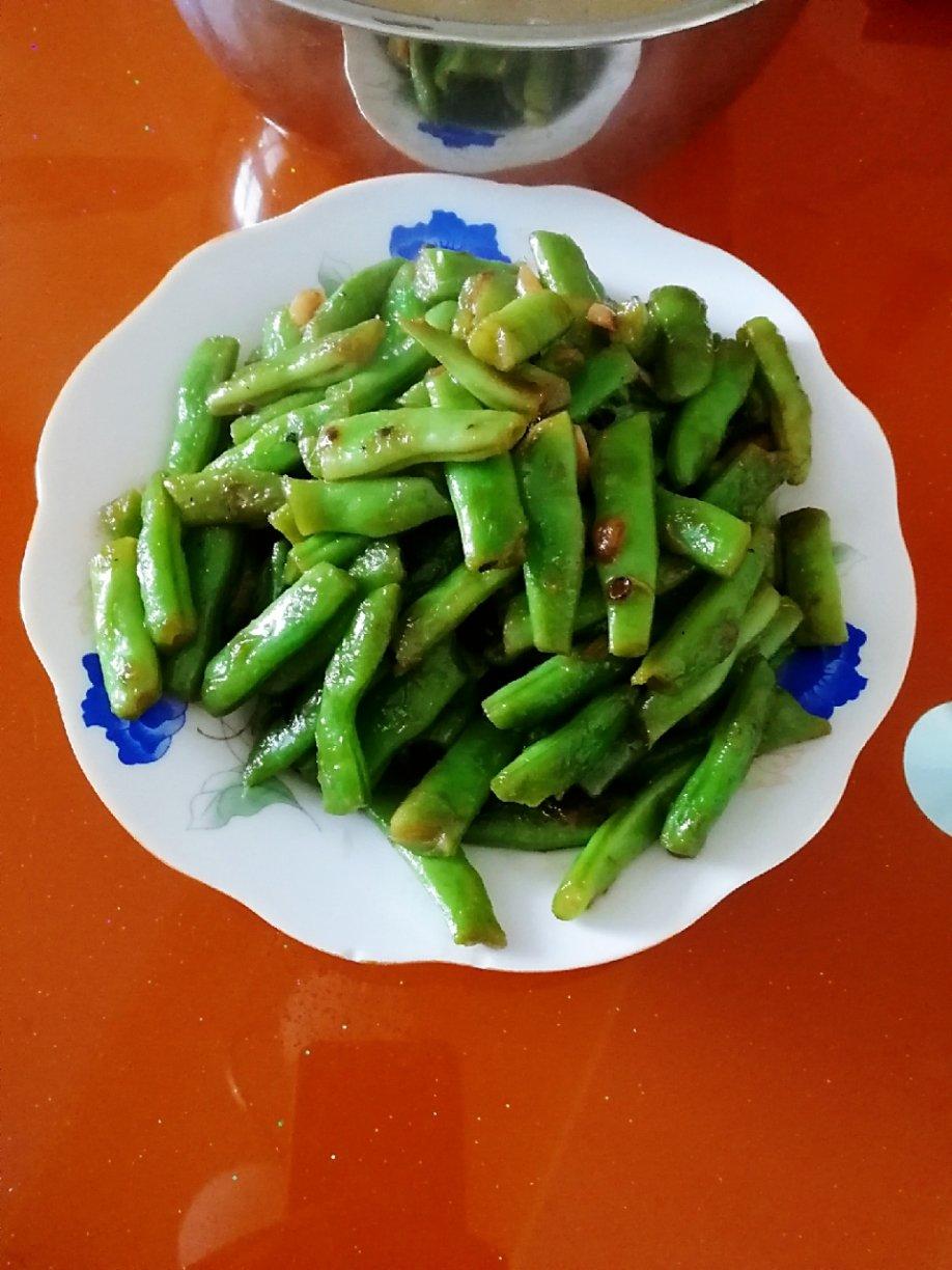 素炒豆角