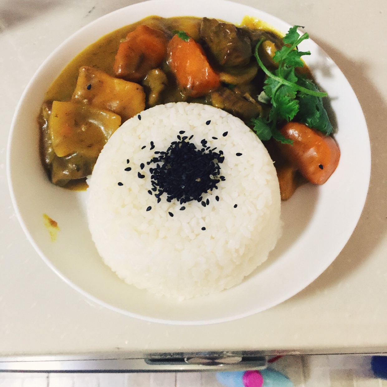 咖喱牛腩
