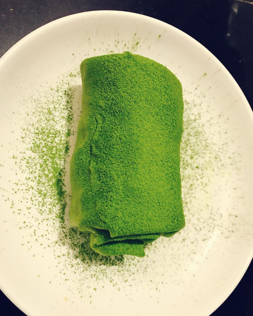 抹茶奶冻毛巾卷【曼食慢语】