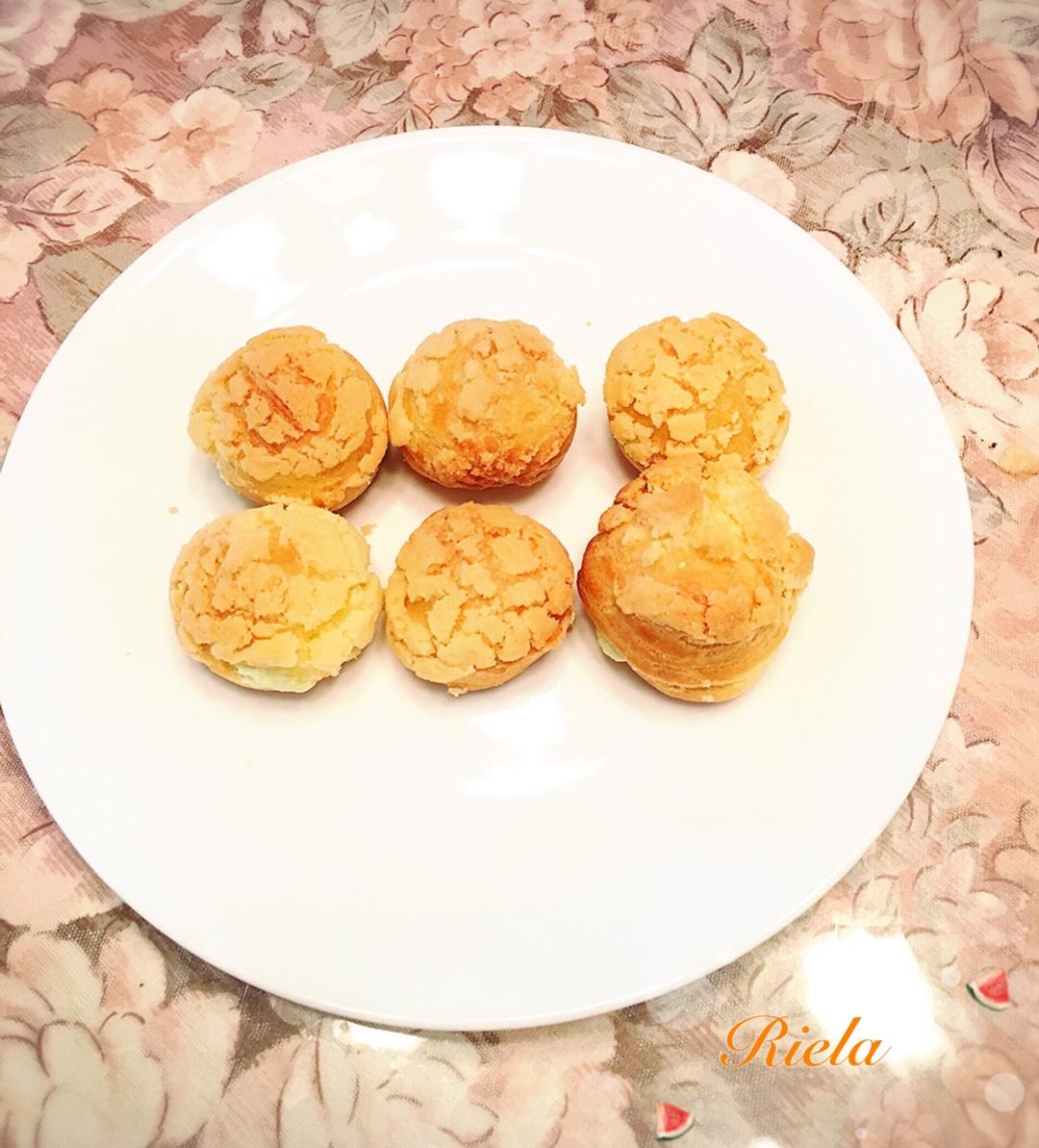 十分美味的酥皮泡芙