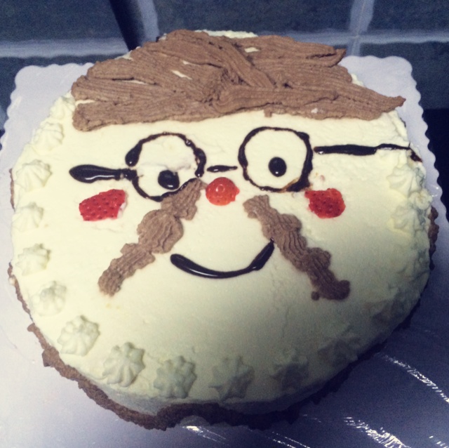 娃娃头生日蛋糕