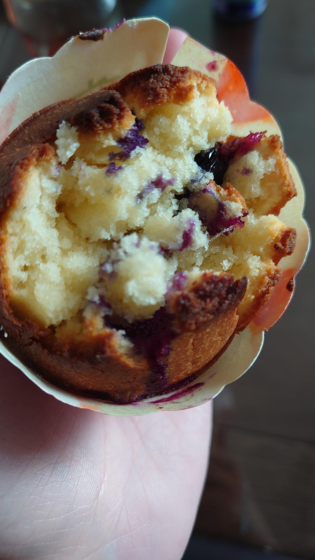 超简单爆浆蓝莓玛芬蛋糕/杯子蛋糕