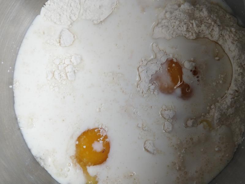 纯奶手撕吐司的做法 步骤1