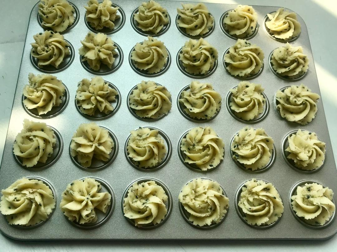 零失败花纹超级立体的黄油曲奇