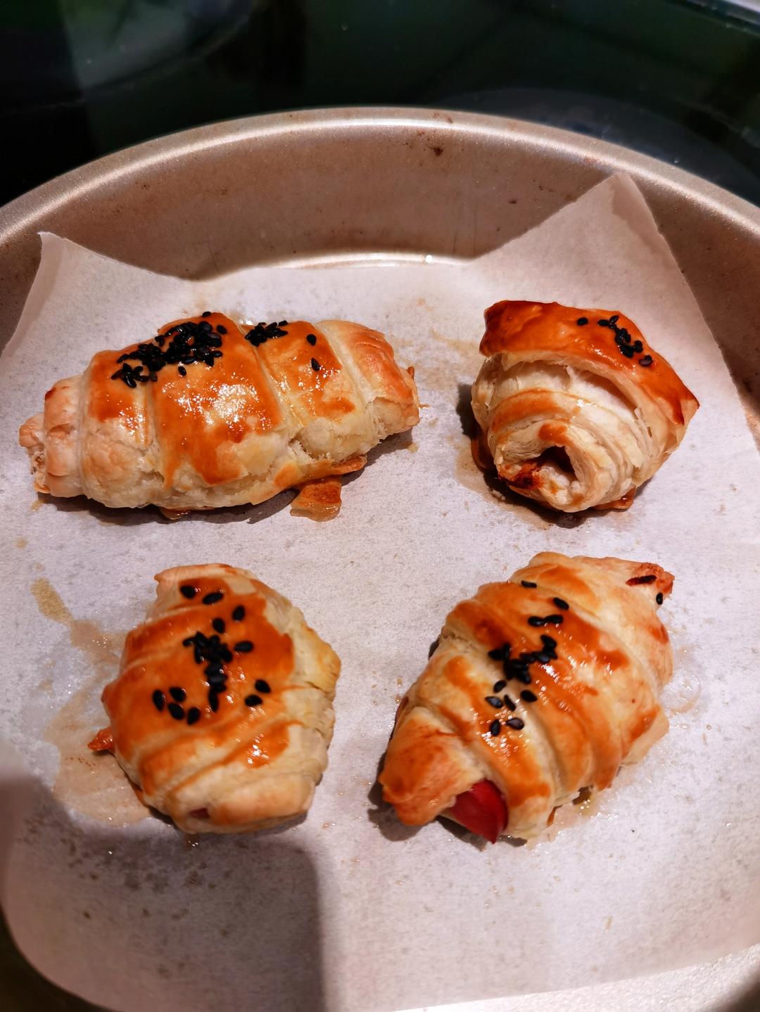 香酥火腿肉松卷
