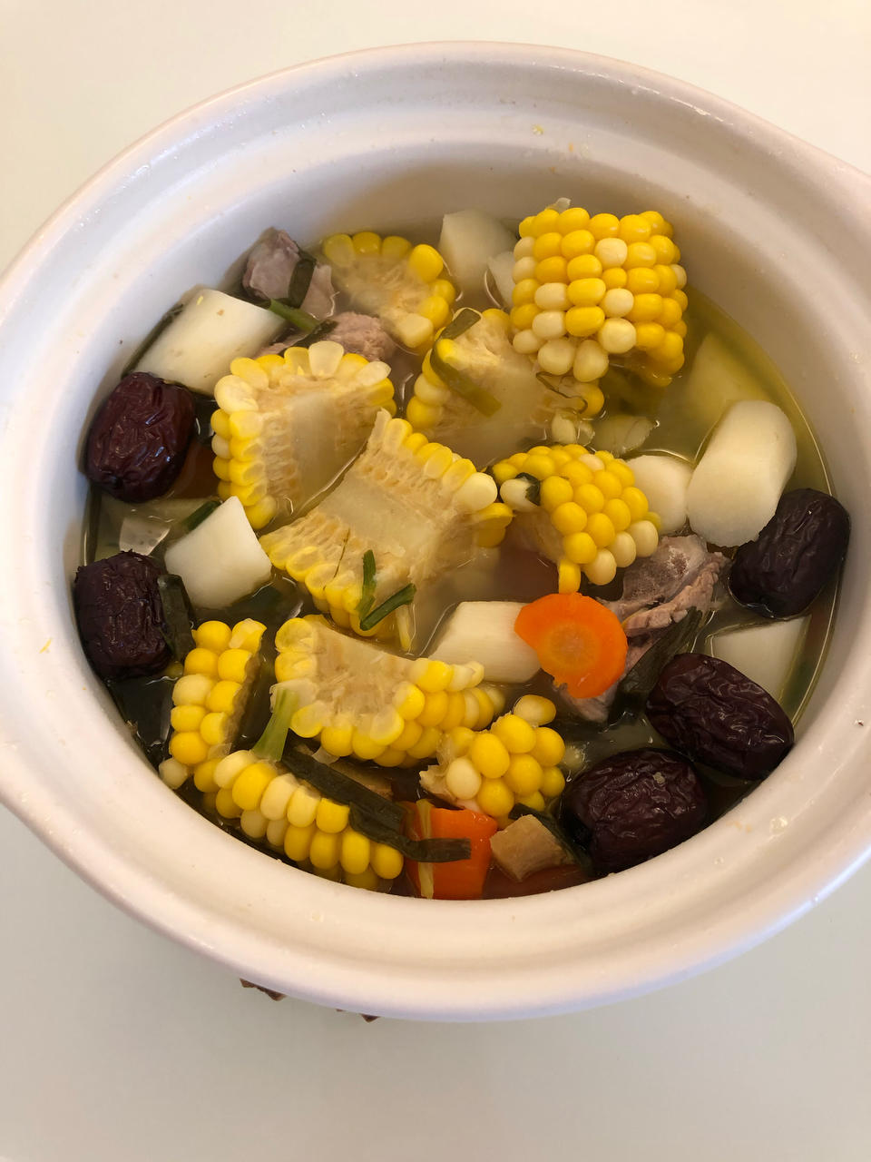 🔥最适合秋天喝的山药排骨汤，味道清甜鲜美，健脾养胃❗️