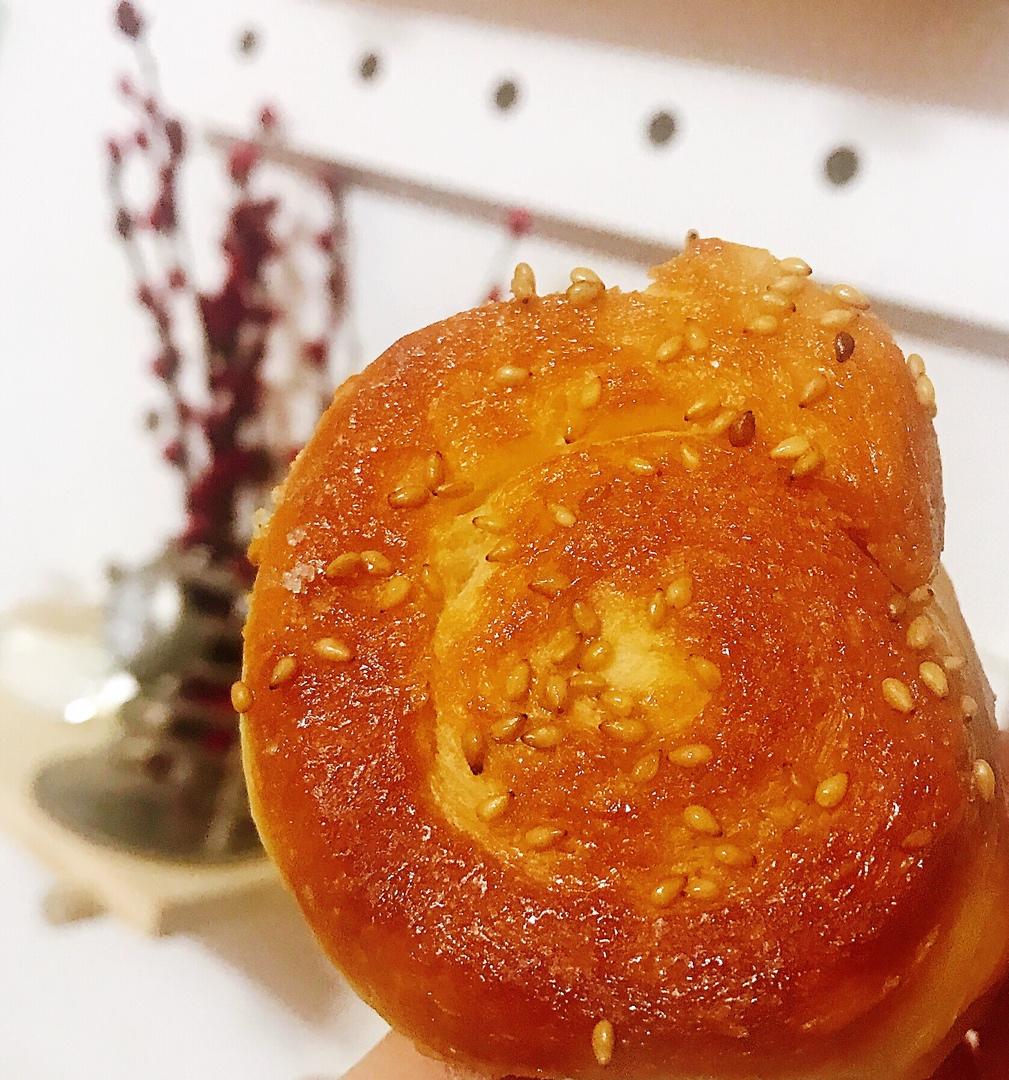 蜂蜜脆底小面包