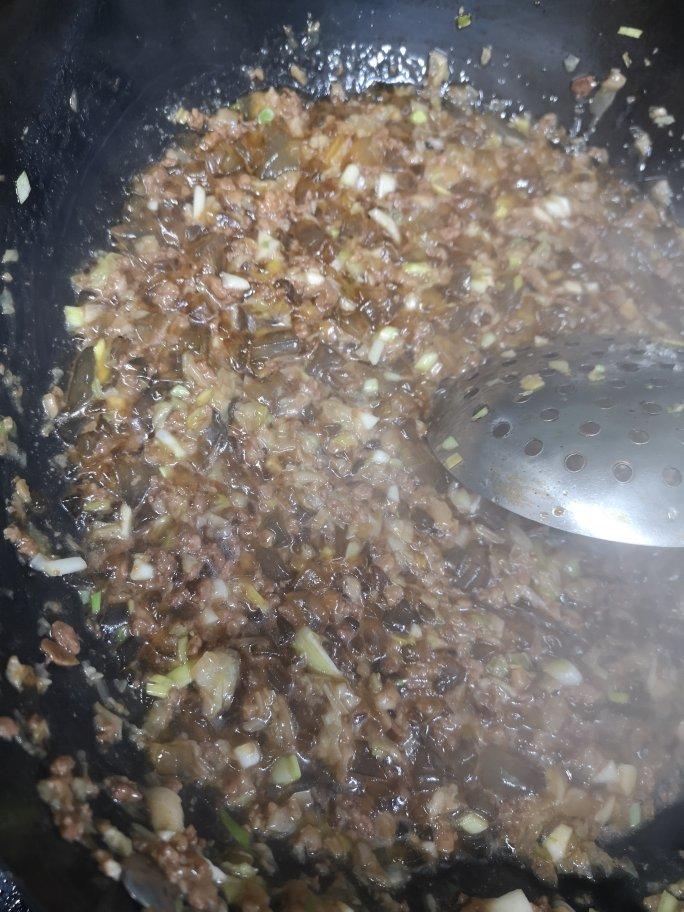 传统炒凉粉（肉末改良版）