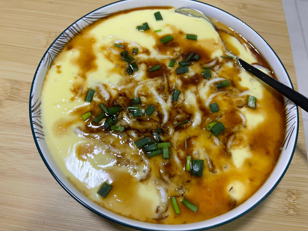 银鱼蒸水蛋