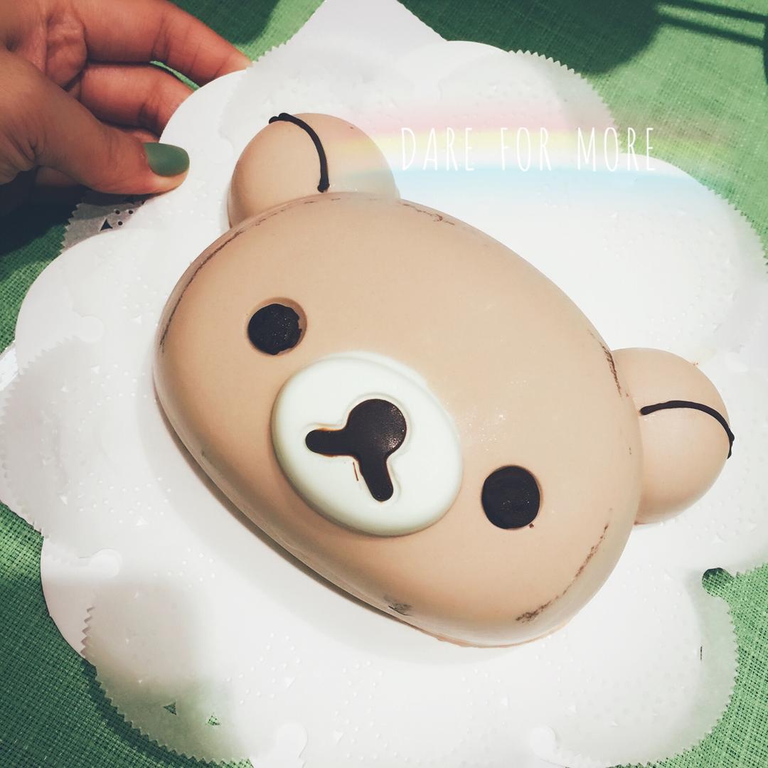 轻松熊巧克力慕斯蛋糕